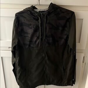 Men's Black Camo Jacket
